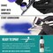 U.S. Art Supply Opaque Aqua Blue Acrylic Special Effects Airbrush Paint - 8oz Ready to Spray Air Brush Paint for Nails, Models, Fabric - Water-Based Air Brush Painting